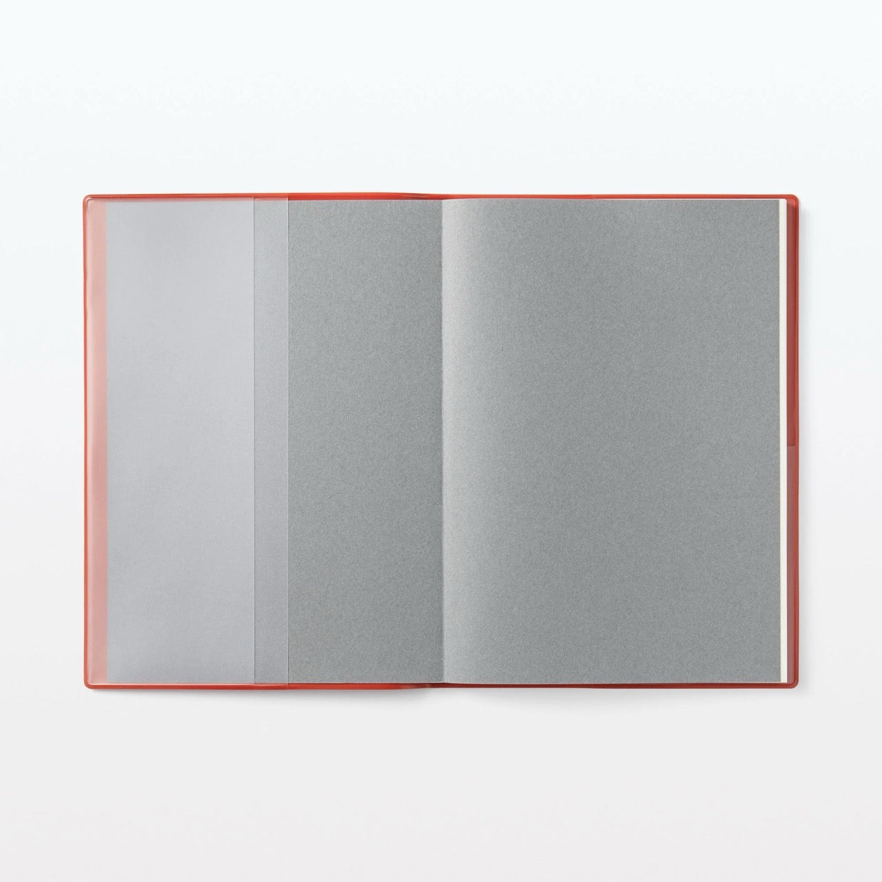 MUJI 2025 Monthly Weekly Yearly Planner RED B6 (Starts December 24) USA