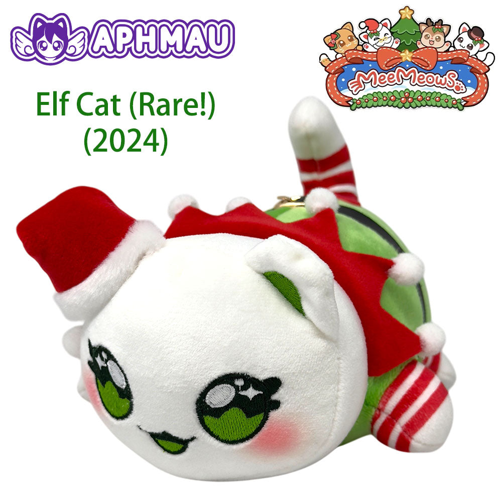 ELF CAT - MeeMeows - RARE Limited Plush Aphmau (NEW) 2024 Christmas