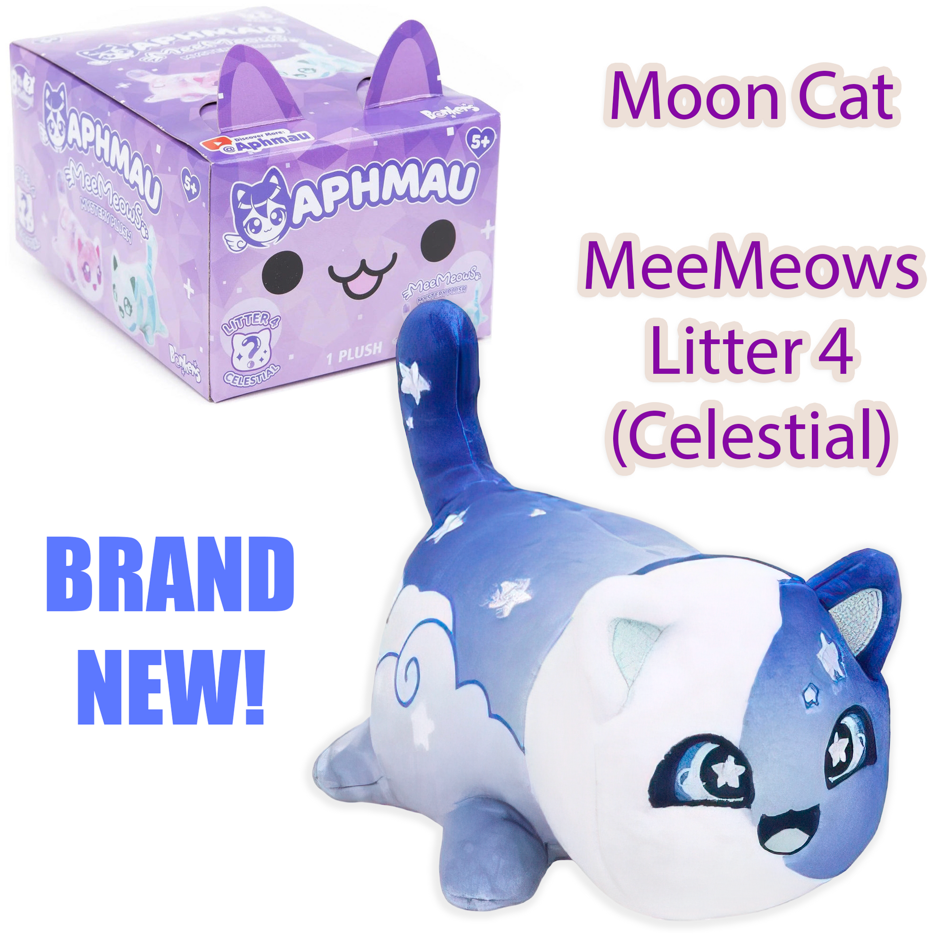 AphMau MeeMeows Celestial Series - Squishies Vinyls and Plushies